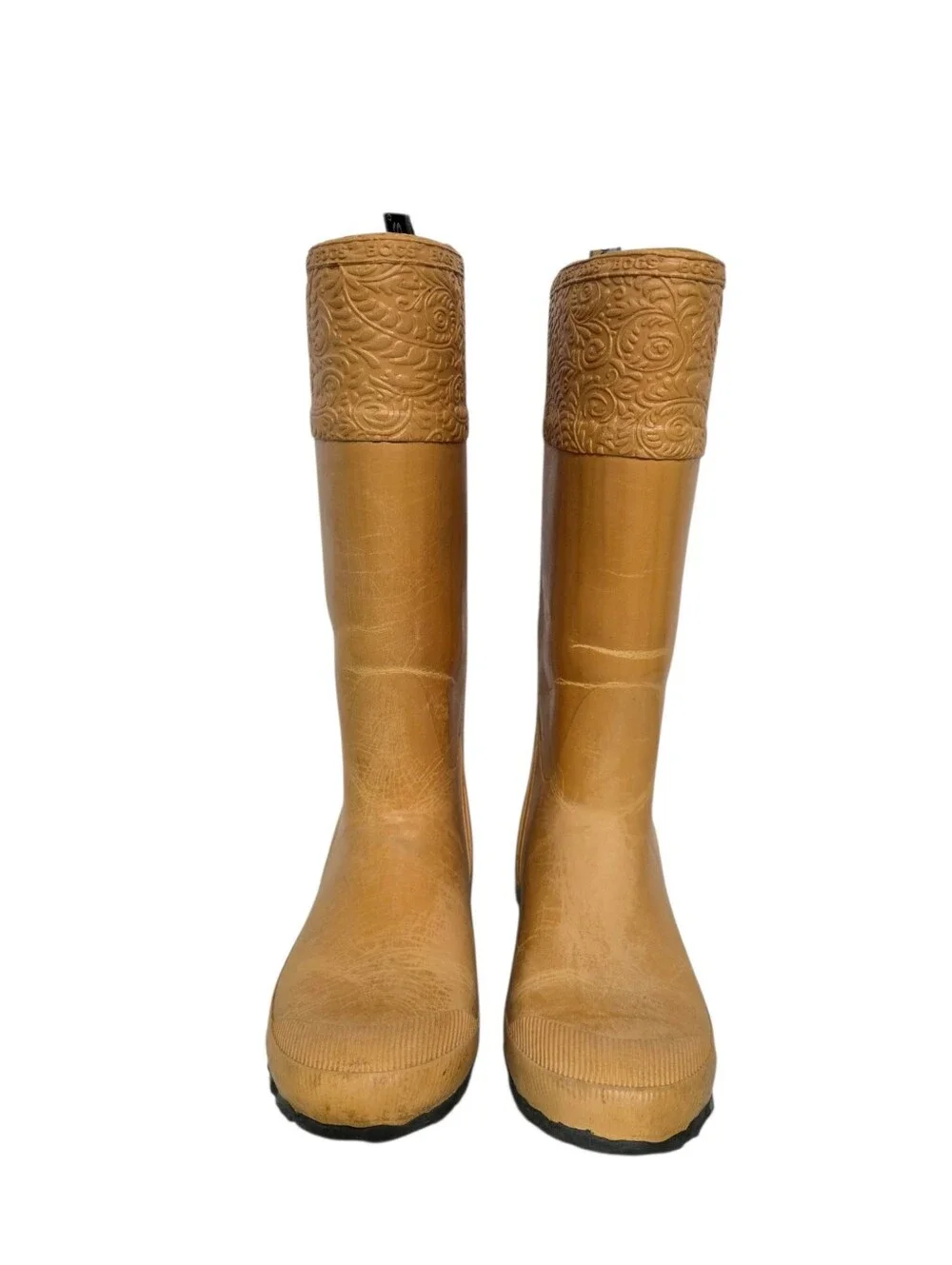Vintage Bogs Tall Yellow Rain Boots